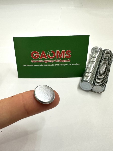 Nam châm 1 mặt kèm miếng sắt 15x2mm